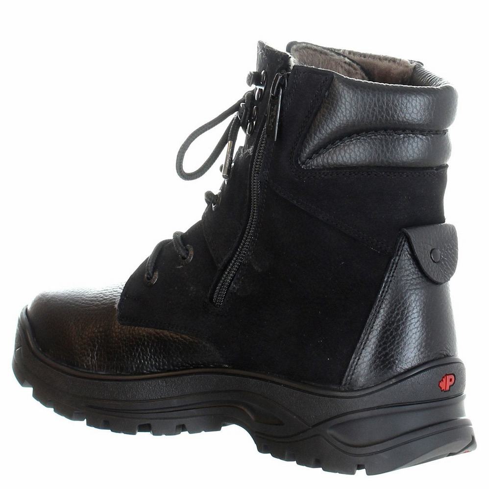 Buty Zimowe Pajar Alex G Ice Gripper Męskie Czarne | YSP2293AT